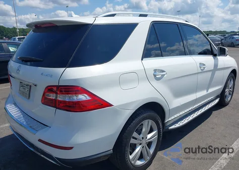 2014 Mercedes-Benz Ml 350 4Matic z USA, uszkodzony, nr VIN 4JGDA5HB5EA337620